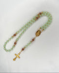 St Jude Inspired Sage Brown Catholic Rosary