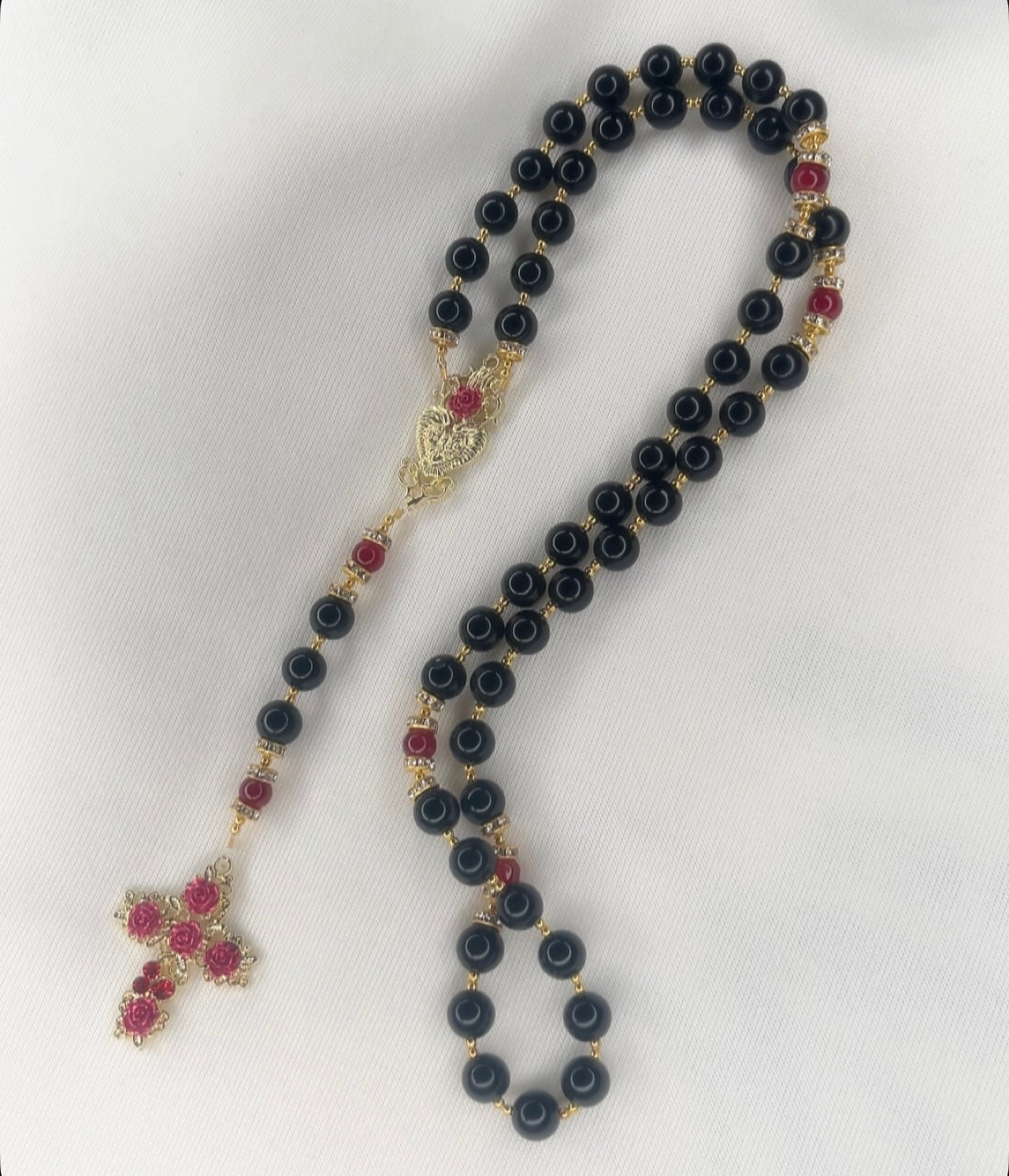 Black Rose Rosary